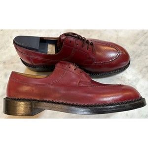JM Weston Hunt Derby "1 Time Only MTO" in Red Calfskin - 11 EU/11.5US